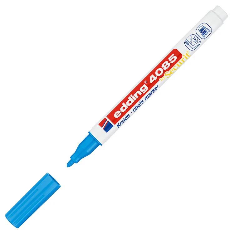 EDDING 4085 CHALK LİKİT TEBEŞİR KALEMİ AÇIK MAVİ