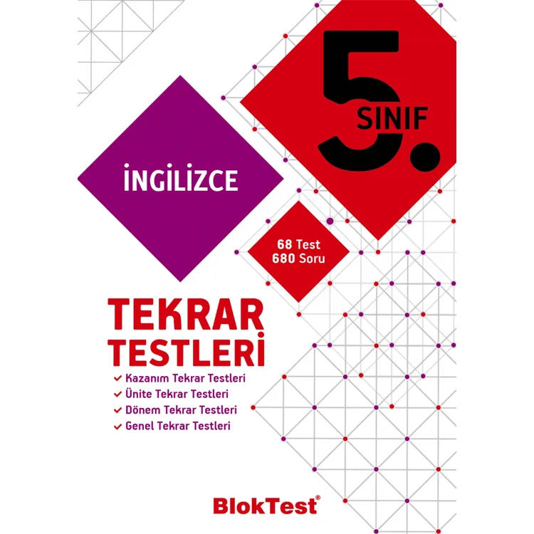 BLOKTEST 5.SINIF İNGİLİZCE TEKRAR TESTLERİ