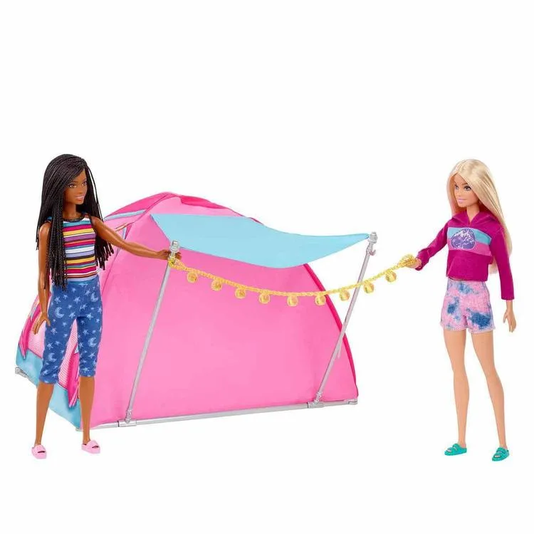 BARBIE MALİBU VE BROOKLYN KAMPTA OYUN SETİ HGC18