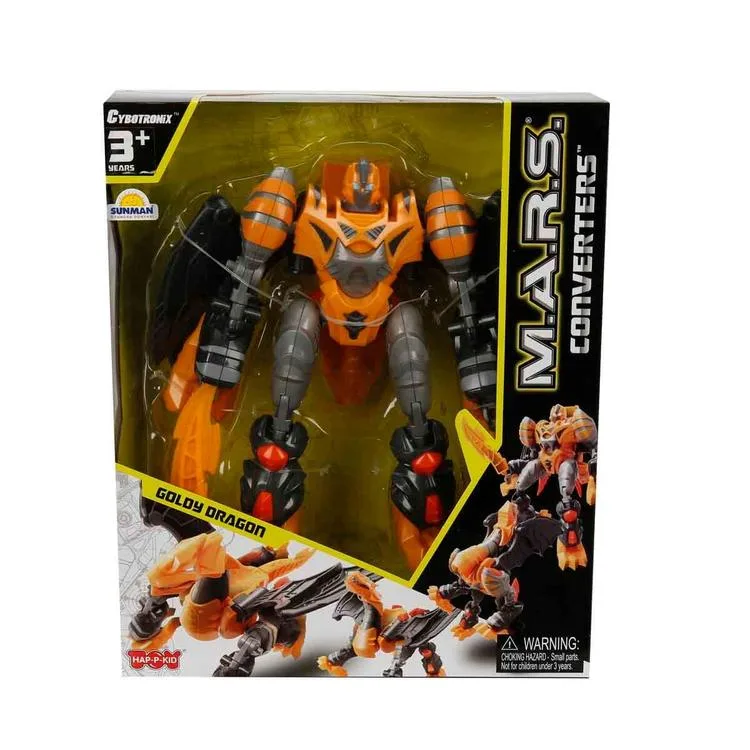 SUNMAN 4118 M.A.R.S. CONVERTERS GOLOY DRAGON SESLİ IŞIKLI DÖNÜŞEBİLEN ROBOT DİNAZOR 3+