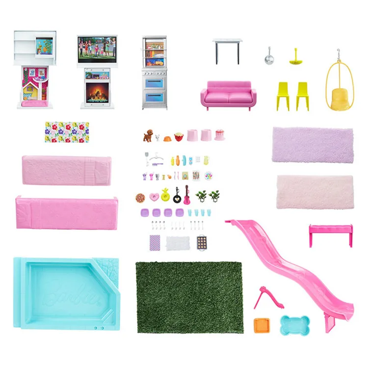 MATTEL GRG 93 BARBIE'NİN SESLİ VE IŞIKLI RÜYA EVİ
