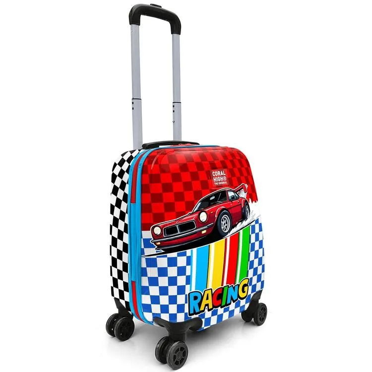 CORAL HIGH 16699 ARABA DESENLİ MİNİ ÇOCUK VALİZİ