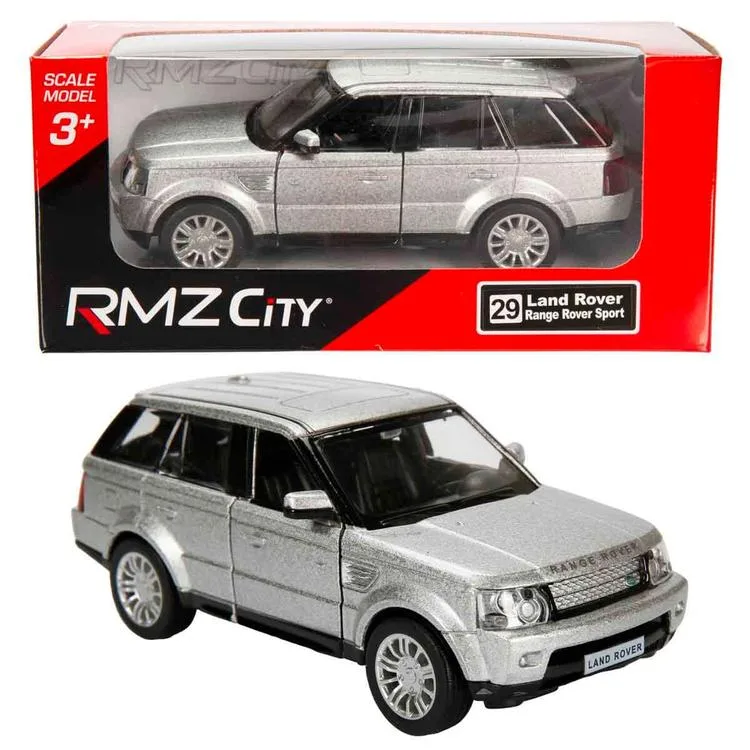 SUNMAN 554007 RMZ CITY 1:32 JEEP SERİSİ LAND ROVER RANGE ROVER SPORT DIE CAST MODEL METAL ARABA KUTULU 3+ -TEKLİ