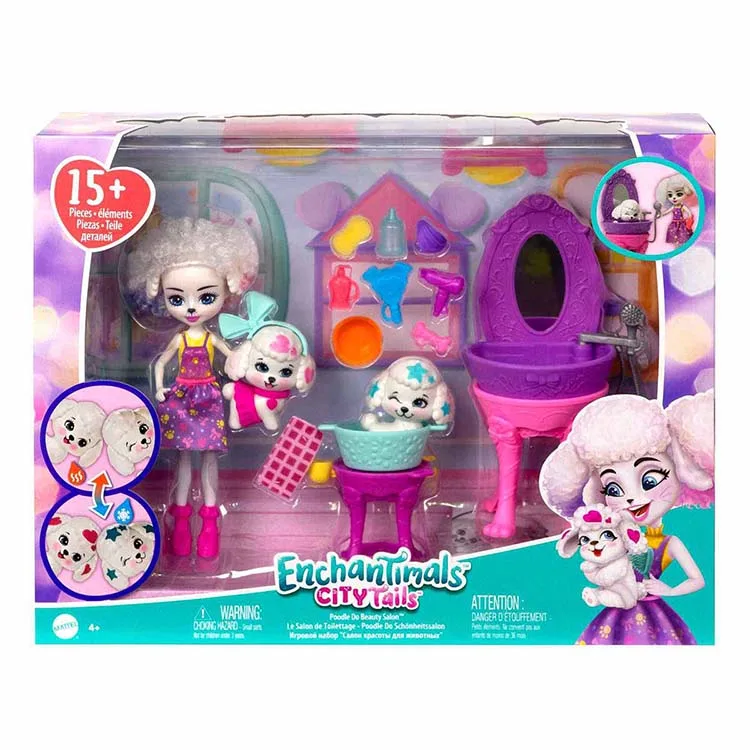 ENCHANTIMALS GÜZELLİK SALONU OYUN SETİ MTL- HHC20