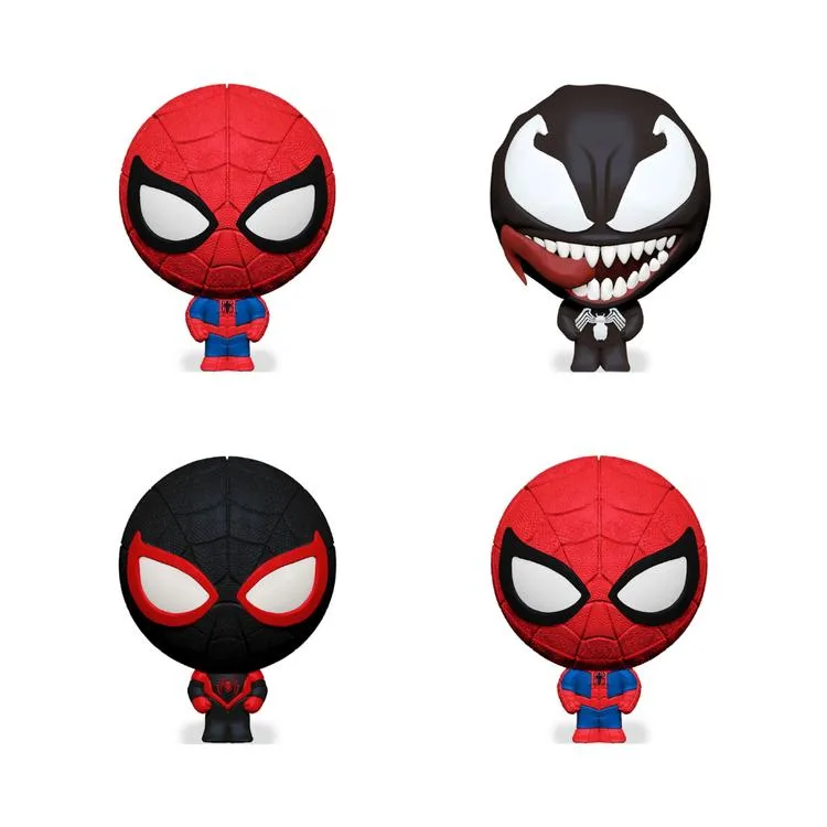 MARVEL HEAD-MINI ELASATIKORPS MAXY HERO POP SPIDER MAN 10 CM 4+