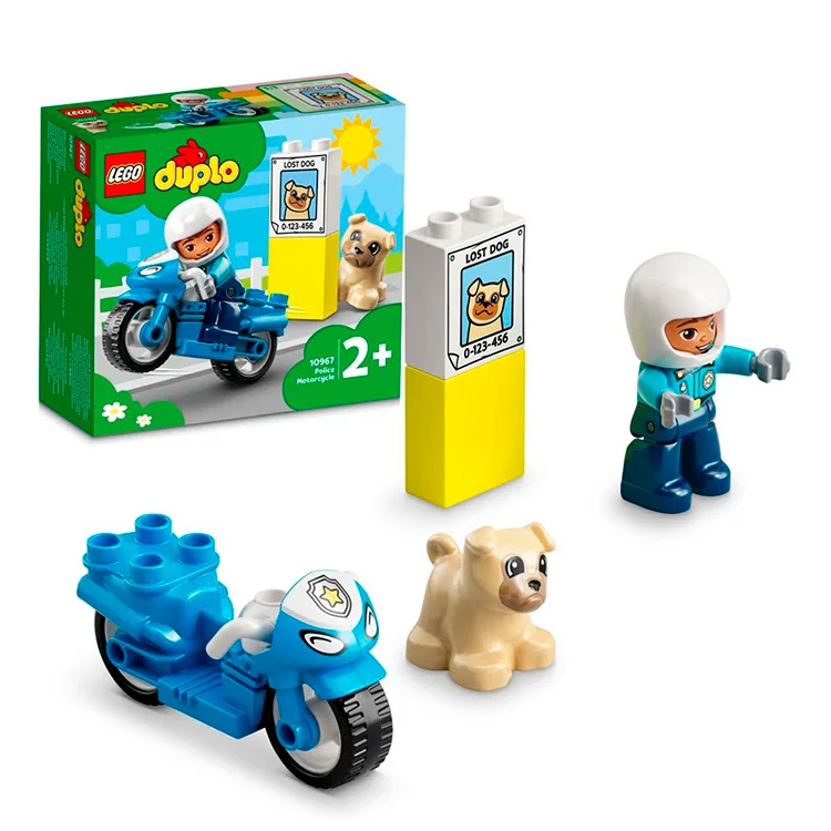 LEGO DUPLO 10967 KURTARMA POLİS MOTORSİKLETİ 6379254