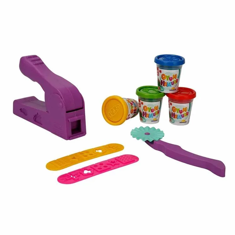 SUNMAN S00030992 CRAFY 4X50 GR OYUN HAMURU TASARIM SETİ 3+
