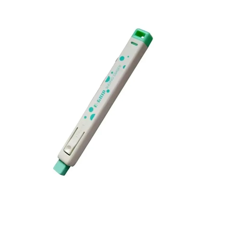 MİKRO E2395 E-GRİP PASTEL RENKLİ SÜRGÜLÜ KALEM ŞEKİLLİ DİKDÖRTGEN SİLGİ - TEKLİ