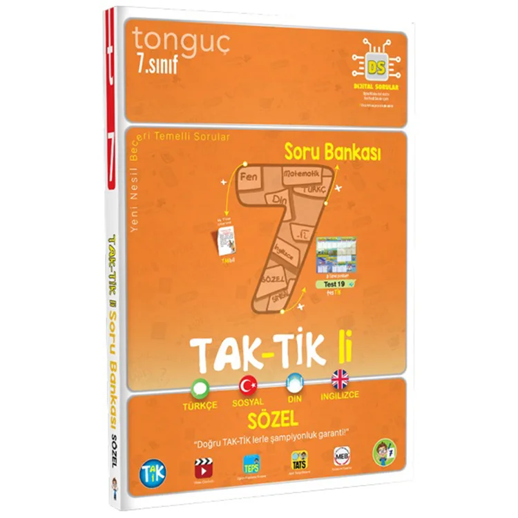 TONGUÇ 7.SINIF TAKTİKLİ SÖZEL SORU BANKASI