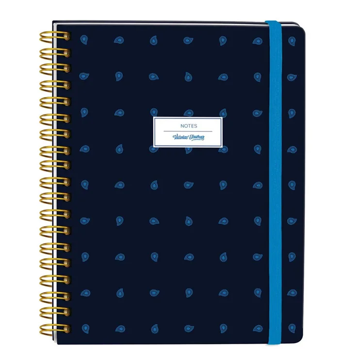 VICTORIA'S JOURNALS 0072 NOTES 17x24cm SPİRALLİ SERT KAPAK 90gr. 96YP. ÇİZGİLİ DEFTER