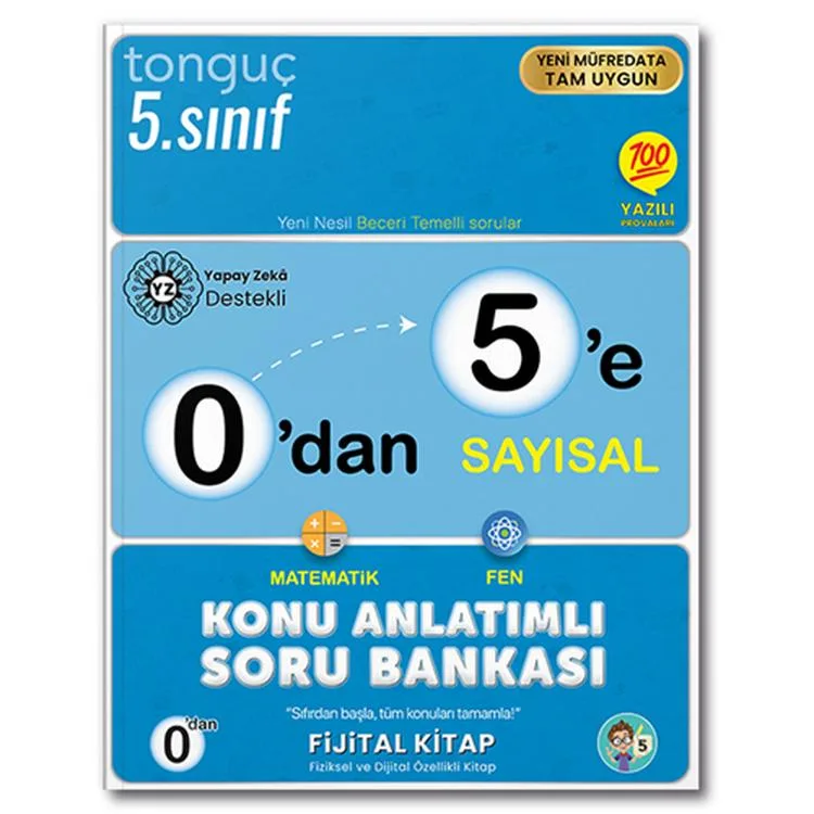 TONGUÇ 0'DAN 5'E SAYISAL KONU ANLATIMLI SORU BANKASI