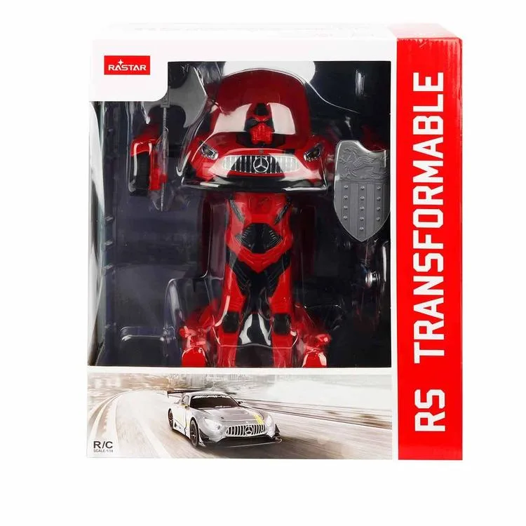 SUNMAN 74820 RASTAR 1:14 ROBOTA DÖNÜŞEBİLEN MERCEDES AMG GT3 U/K SESLİ IŞIKLI ARABA