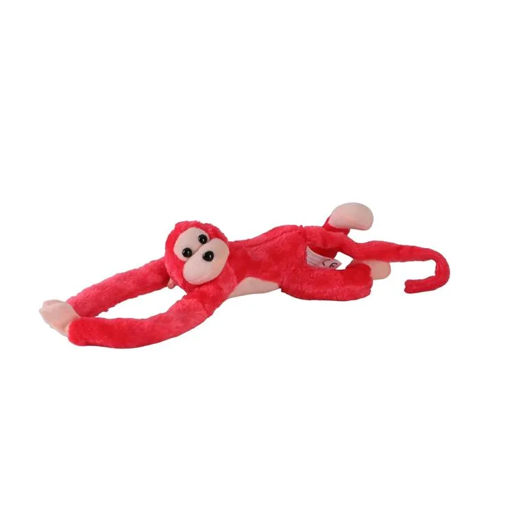 KIZILKAYA 2101004 PELUŞ ELLERİ CIRTLI YAPIŞAN SESLİ SARILAN MAYMUN 46cm - TEKLİ