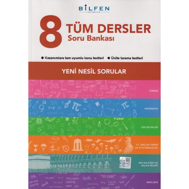 BİLFEN 8. SINIF TÜM DERSLER SORU BANKASI
