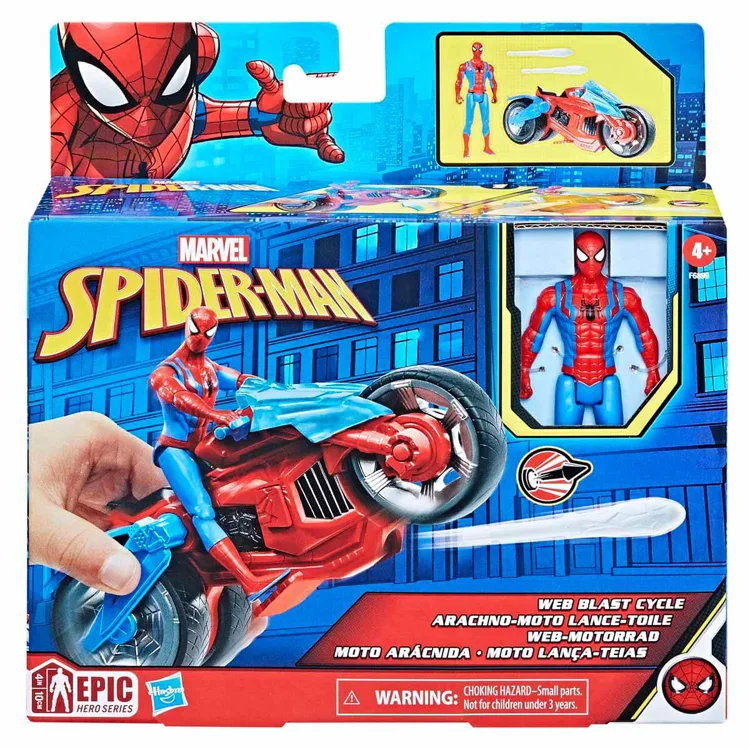HASBRO F6899 SPIDERMAN 4' FİGÜR VE ARAÇ