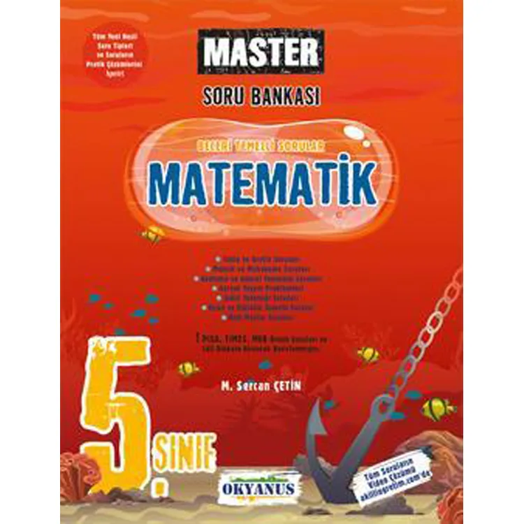 OKYANUS 5.SINIF MASTER MATEMATİK SORU BANKASI