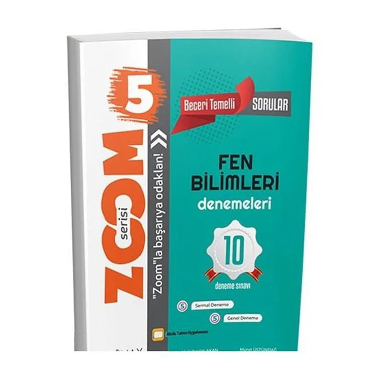 GÜNAY YAYINLARI 5. SINIF ZOOM FEN BİLİMLERİ 10'LU DENEME SINAVI
