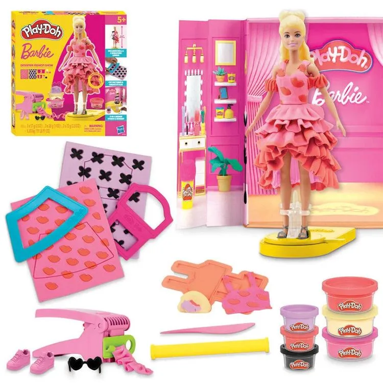 HASBRO PLAY-DOH G1356 BARBIE DESINGER FASHION SHOW - TASARIM MODA SHOW OYUN SETİ 5+