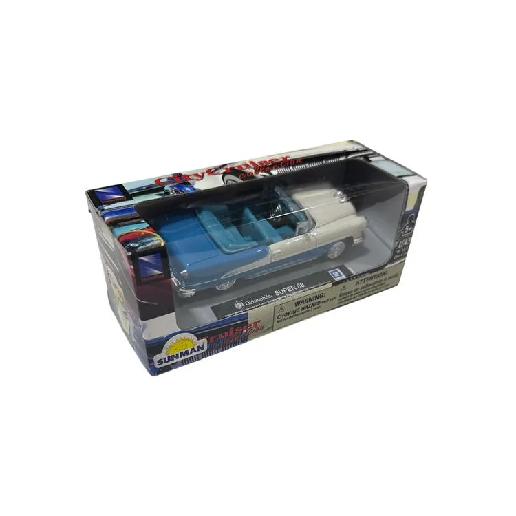SUNMAN 48744B CITY CRUISER COLLECTION OLDSMOBİLE SUPER 88 1:43 DIE-CAST METAL ARABA KUTULU 5+ -TEKLİ