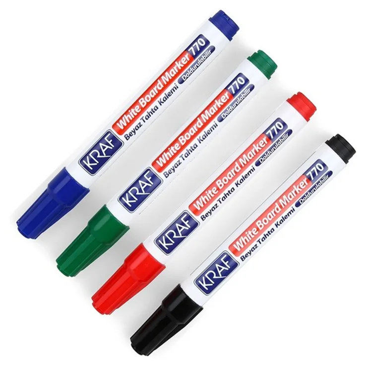 KRAF DOLDURULABİLİR TAHTA KALEMİ 4'LÜ SET 770-4