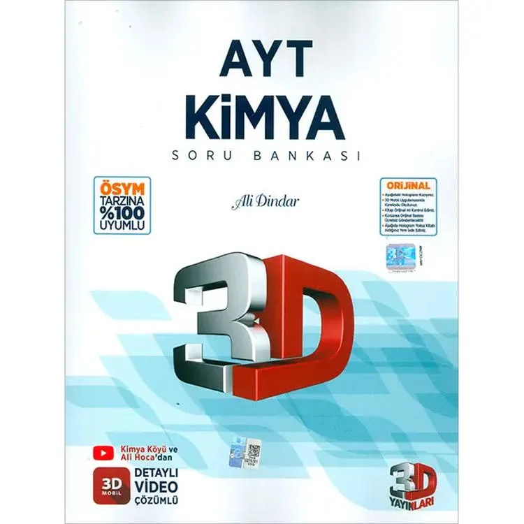 3D AYT KİMYA SORU BANKASI