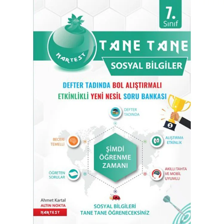 NARTEST 7. SINIF DEFTER TADINDA TANE TANE SOSYAL BİLGİLER - 2025 MÜFREDAT