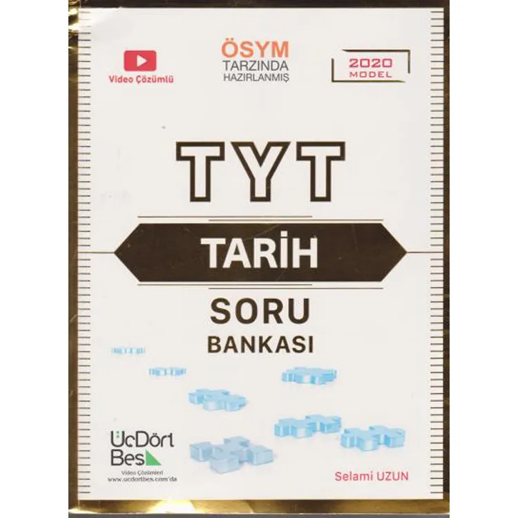 ÜÇDÖRTBEŞ TYT TARİH SORU BANKASI