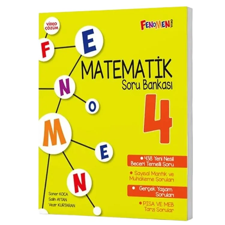 FENOMEN 4. SINIF MATEMATİK SORU BANKASI