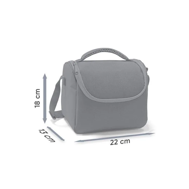 CORAL HIGH 22777 KIDS SİYAH BEYAZ DAMA DESENLİ DESENLİ THERMO BESLENME ÇANTASI
