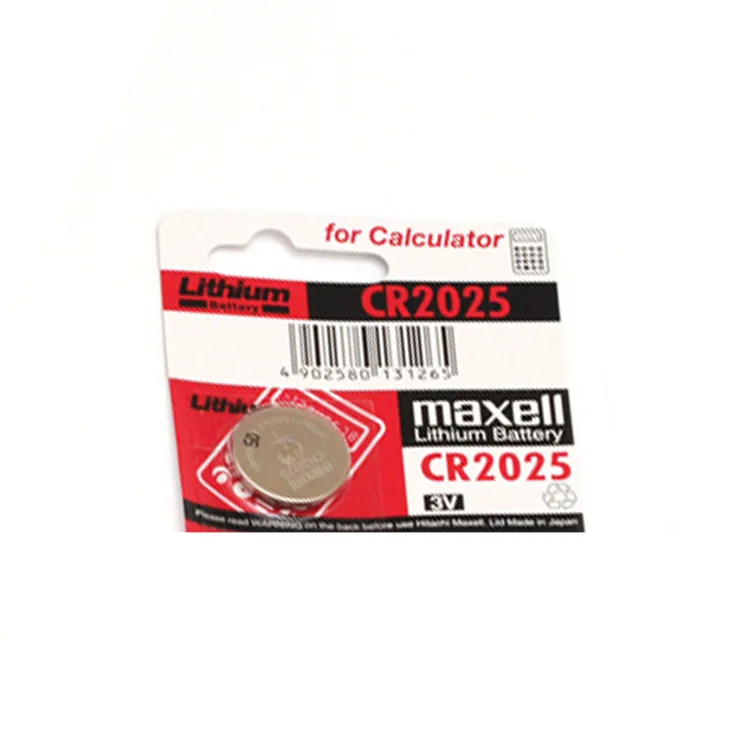 MAXELL 3V LITHIUM HESAP MAKİNESİ PİLİ CR2025