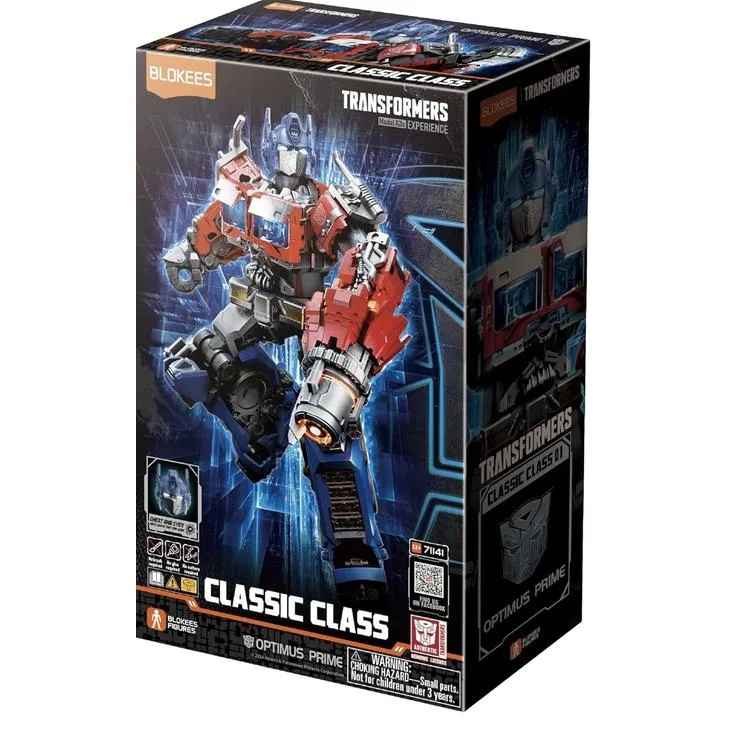 SUNMAN 71141 BLOKEES TRANSFORMERS7 CLASSIC CLASS OPTIMUS PRIME FİGÜR YAPIM SETİ 12+