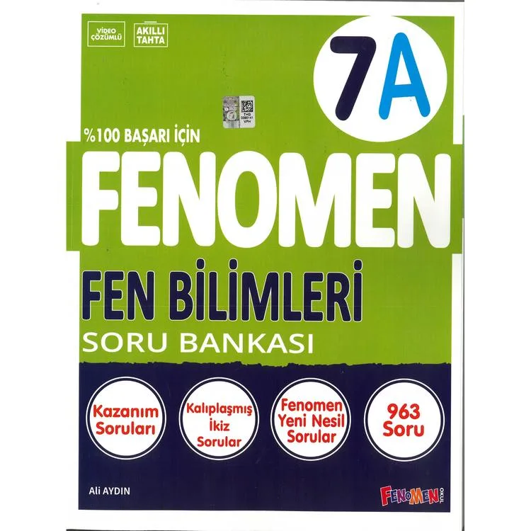 FENOMEN 7. SINIF FEN BİLİMLERİ A SORU BANKASI