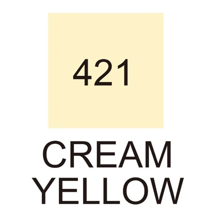 ZIG KURECOLOR KC-3000 421 (422) TWIN S MARKER KALEM CREAM YELLOW