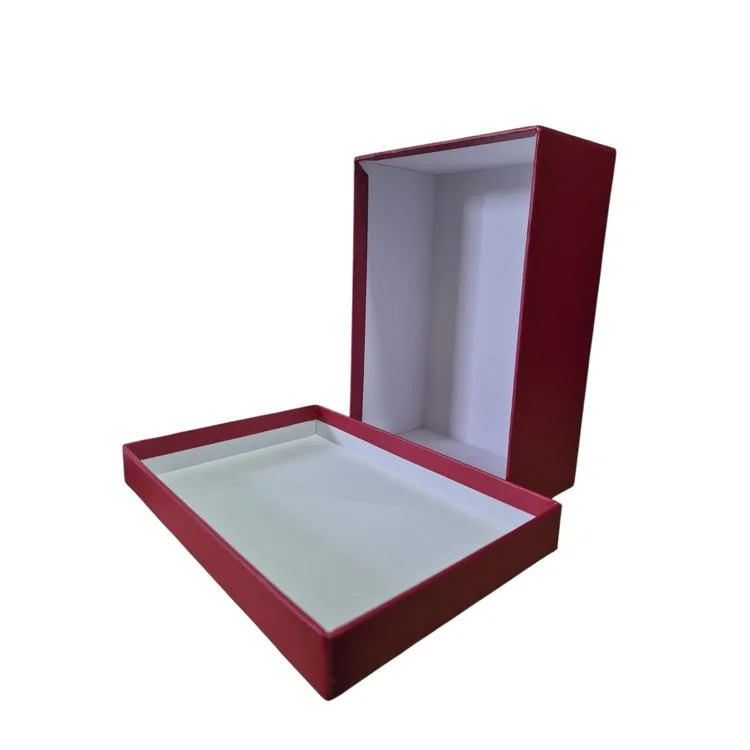 PİN NO:9 BORDO DİKDÖRTGEN HEDİYE KUTUSU 35,5x27x15,4 cm- TEKLİ