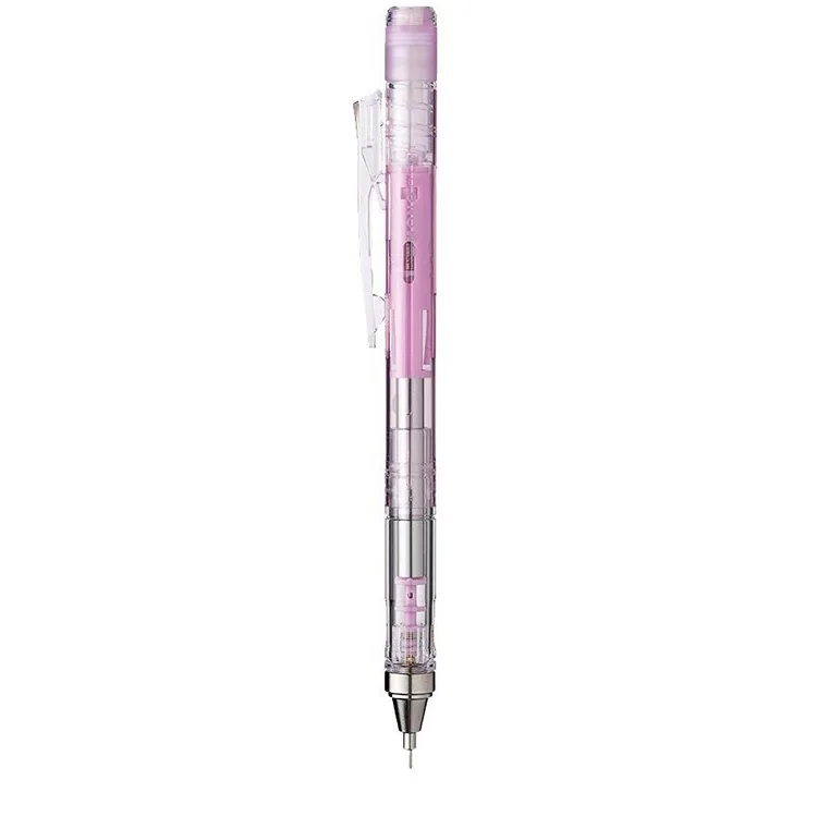 TOMBOW MONO GRAPH MEKANİK KURŞUN KALEM 0.5MM ŞEFFAF PEMBE DPA-138E
