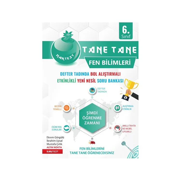 NARTEST 6. SINIF DEFTER TADINDA TANE TANE FEN BİLİMLERİ - 2023
