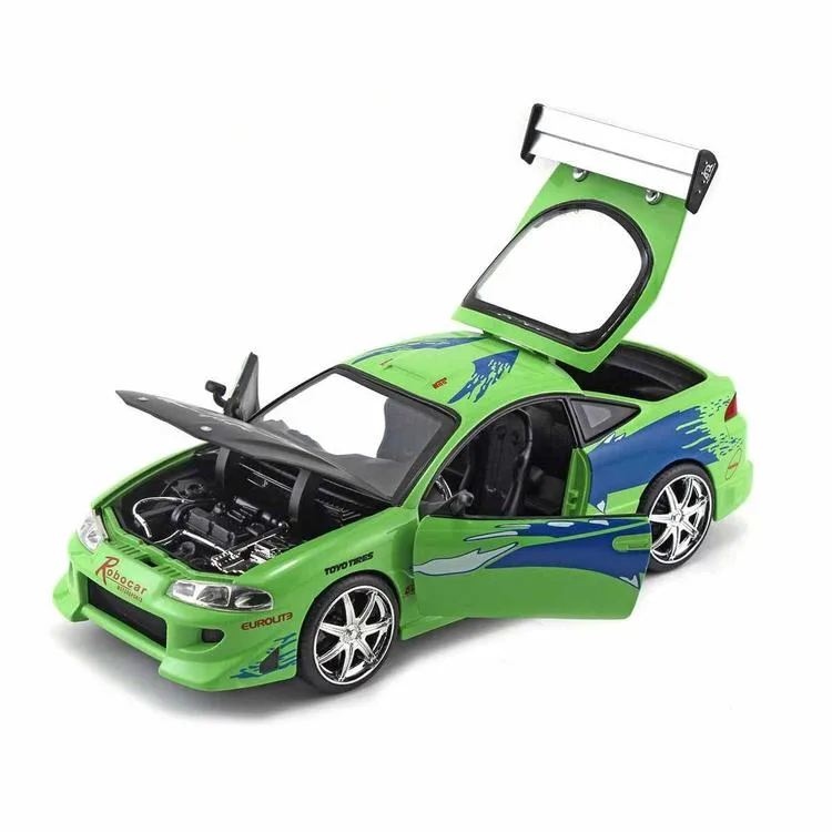 SİMBA JADA 3203007 FAST & FURIOUS 1:23 BRIAN'S MITSUBISHI ECLIPSE DIE CAST METAL ARABA KUTULU 8+