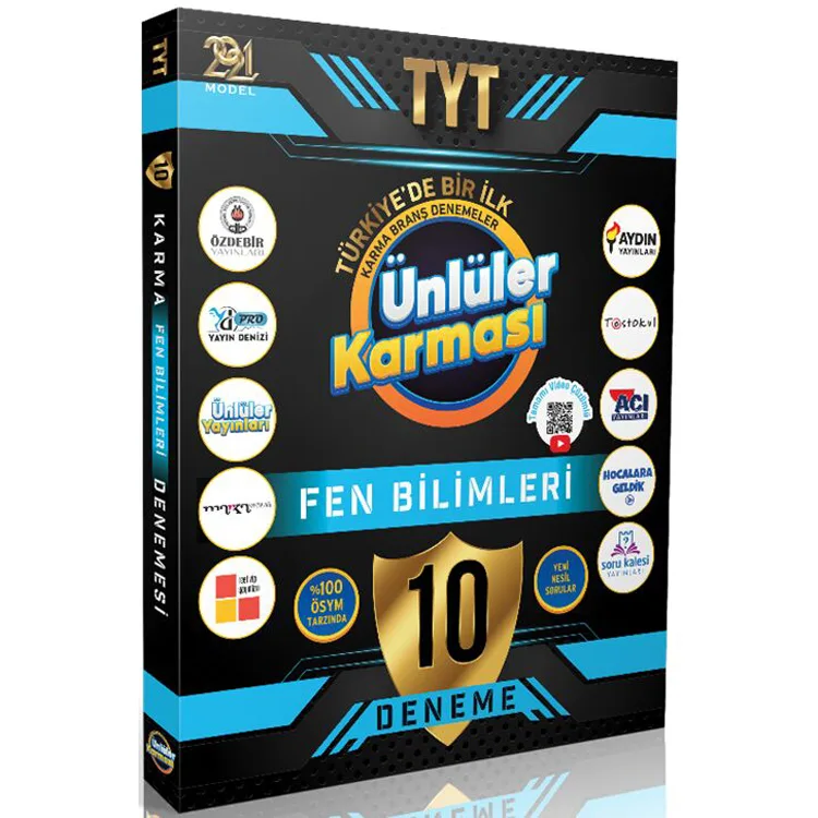 ÜNLÜLER KARMASI TYT FEN BİLİMLERİ 10 DENEME