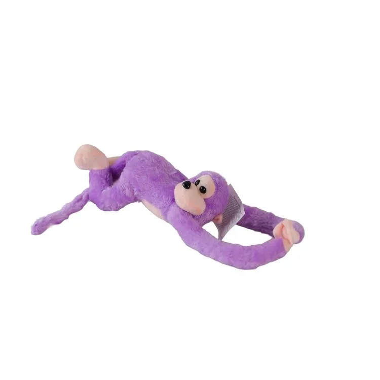 KIZILKAYA 2101004 PELUŞ ELLERİ CIRTLI YAPIŞAN SESLİ SARILAN MAYMUN 46cm - TEKLİ