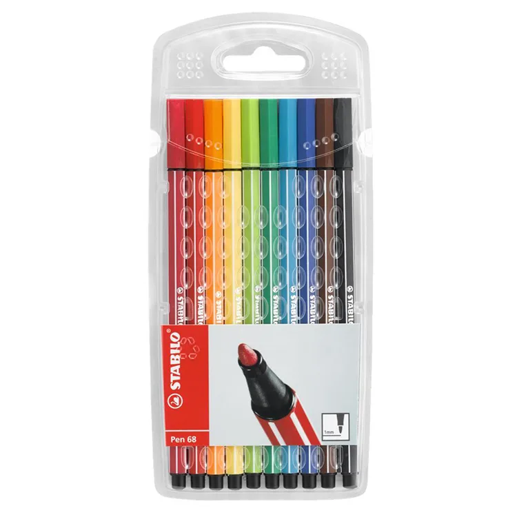STABILO PEN68 10'LU ŞEFFAF PAKET 6810 PL