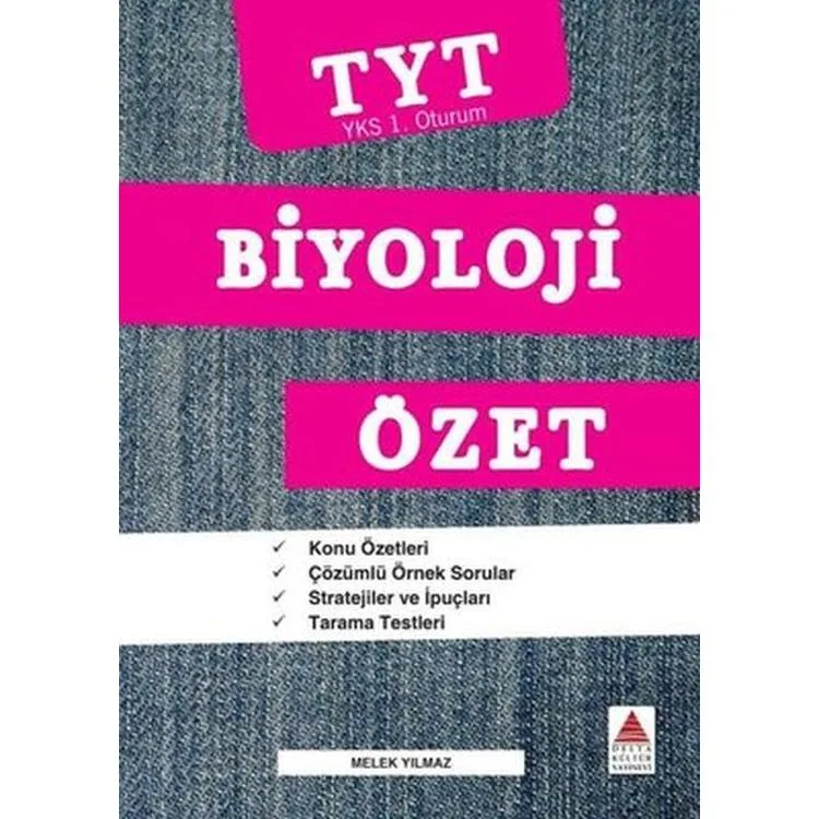DELTA KÜLTÜR TYT BİYOLOJİ ÖZET YKS 1. OTURUM