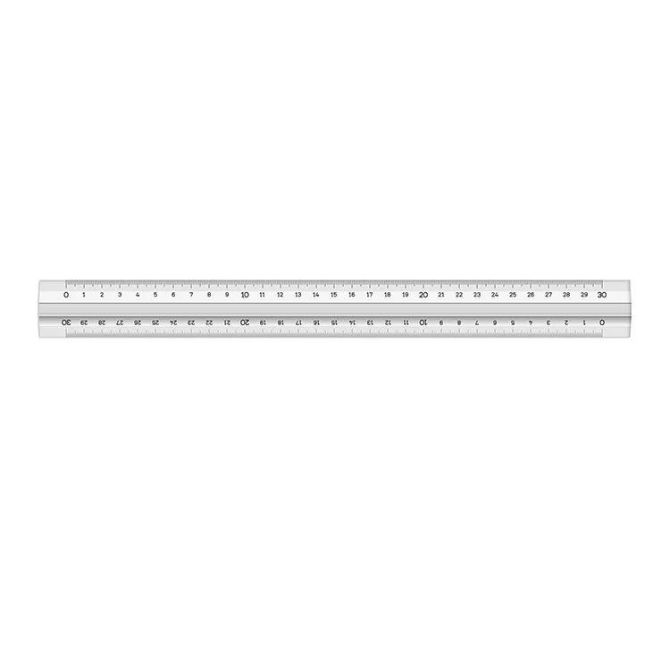 HATAS 0250 TRİBLDESİMETRE (ŞEFFAF) 30 cm.