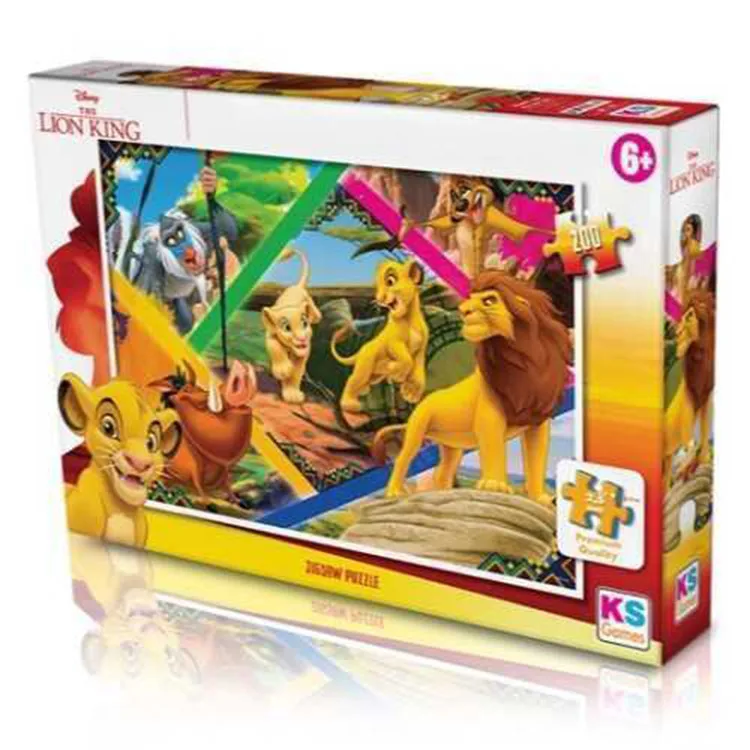 KS GAMES LK113 LION KING YAPBOZ/PUZZLE 200 PARÇA