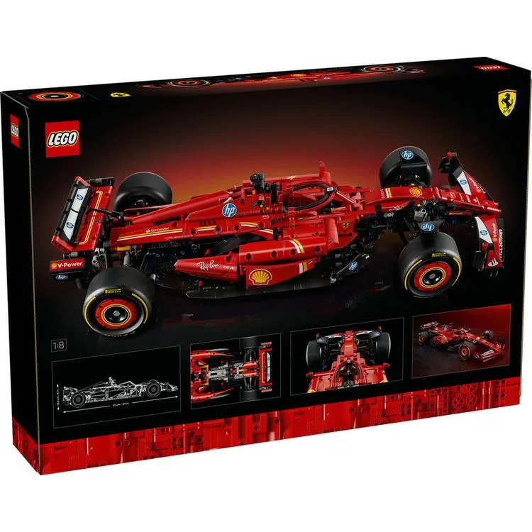 LEGO TECHNIC 42207 FERRARI SF-24 F1 ARABA 1361 PARÇA 18+