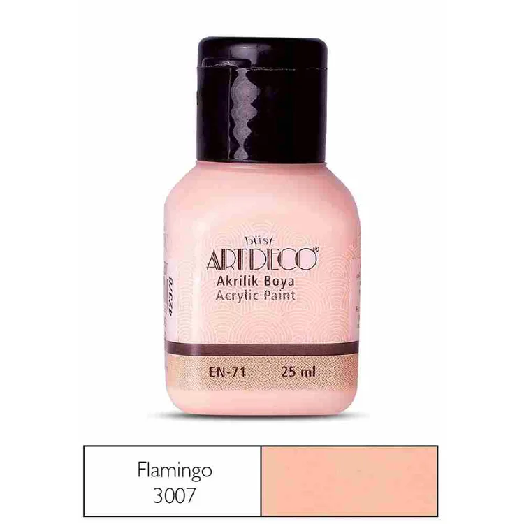 ARTDECO AKRİLİK BOYA 25 ML. FLAMINGO 070A-3007
