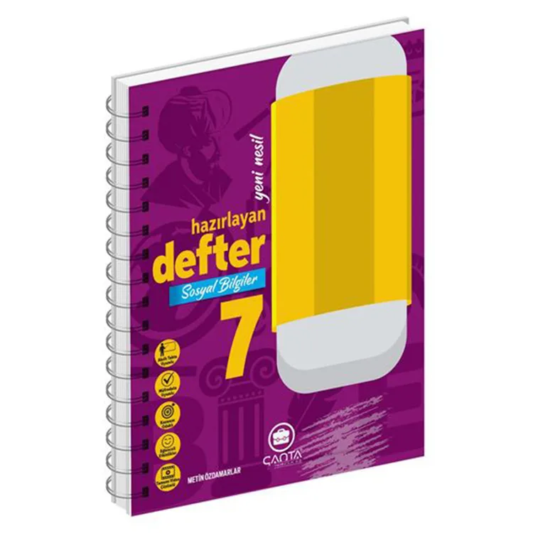 ÇANTA 7. SINIF SOSYAL BİLGİLER HAZIRLAYAN DEFTER - 2025 MÜFREDAT
