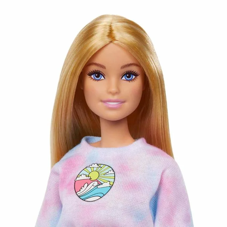 MATTEL HNK95-RA10 BARBIE MALIBU STİLİST BEBEK OYUN SETİ 3+