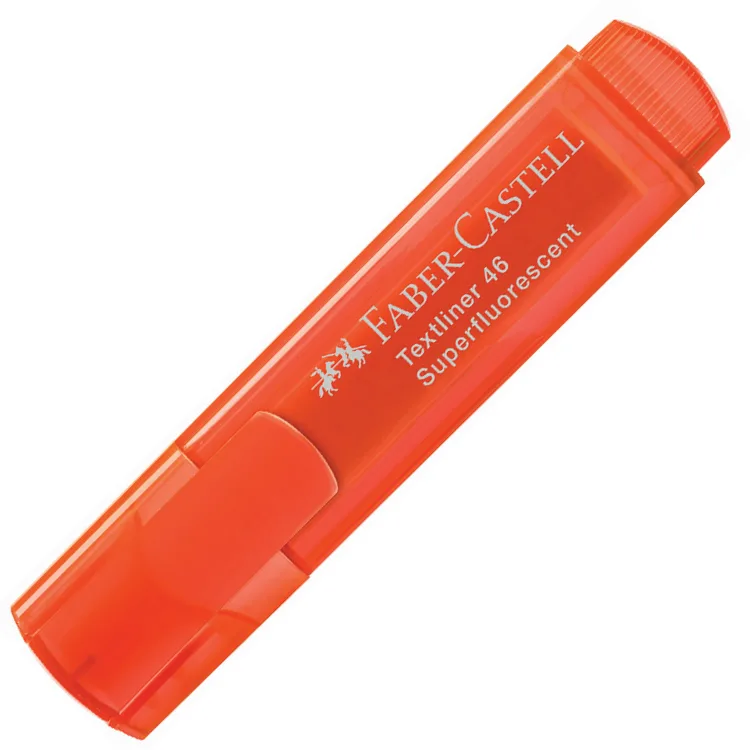 FABER CASTELL TEXTLINER 46 FOSFORLU KALEM TURUNCU 1546