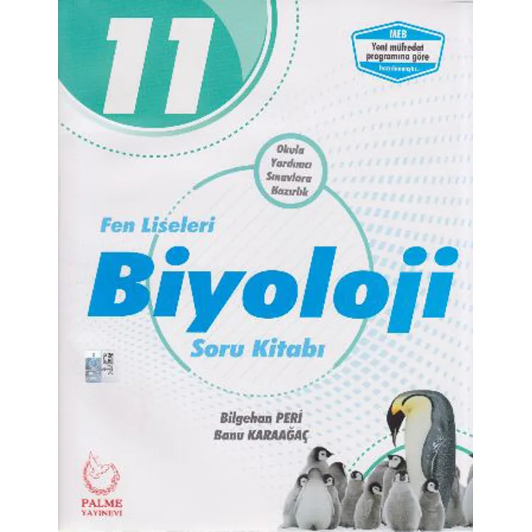 PALME 11.SINIF FEN LİSELERİBİYOLOJİ SORU KİTABI
