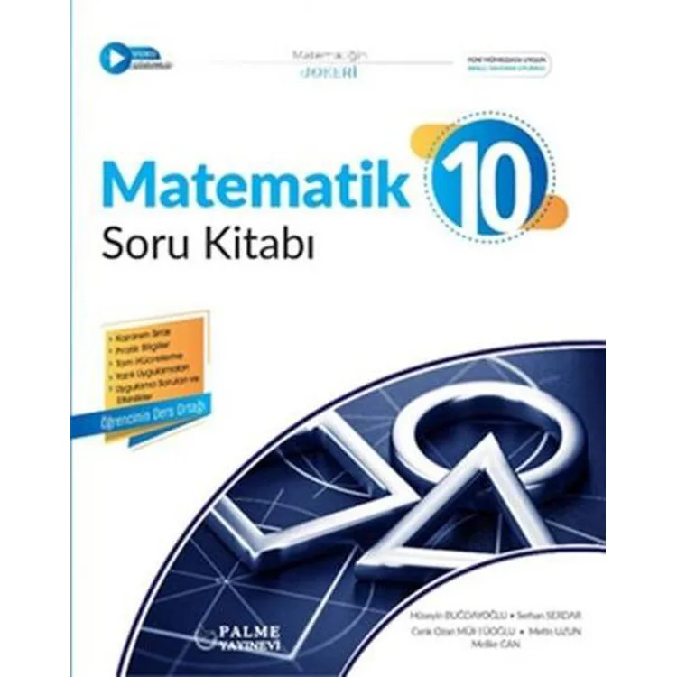 PALME 10. SINIF MATEMATİK SORU KİTABI - 2024